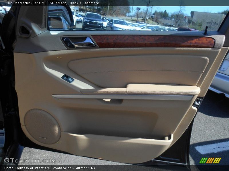Black / Cashmere 2009 Mercedes-Benz ML 350 4Matic