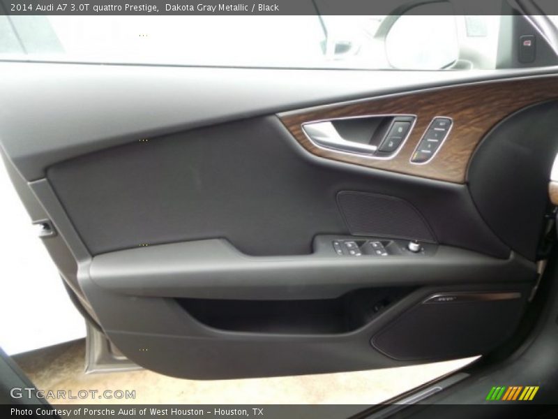Dakota Gray Metallic / Black 2014 Audi A7 3.0T quattro Prestige