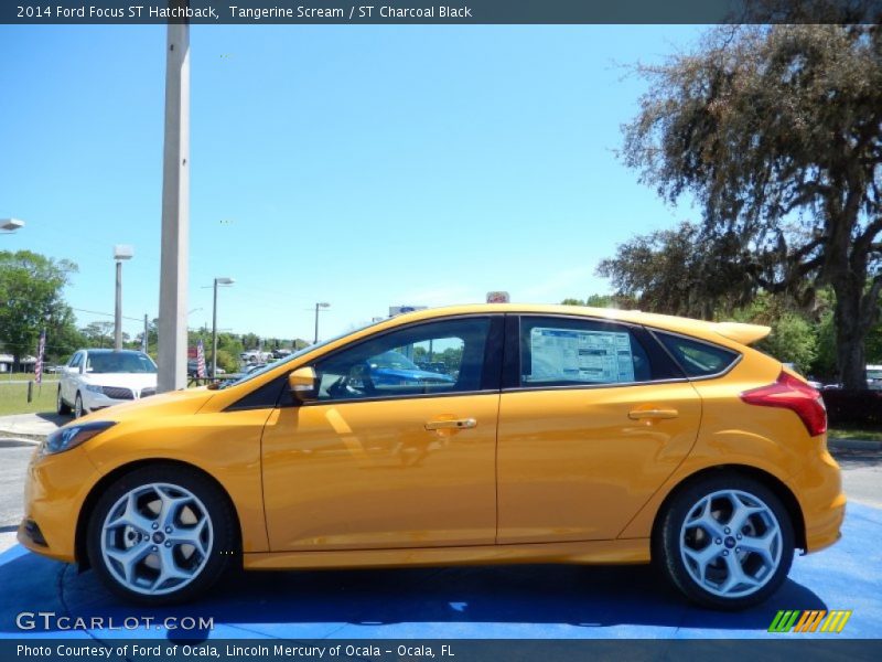  2014 Focus ST Hatchback Tangerine Scream