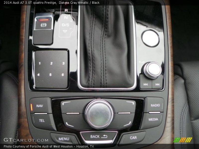 Dakota Gray Metallic / Black 2014 Audi A7 3.0T quattro Prestige