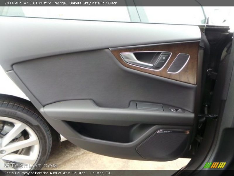 Dakota Gray Metallic / Black 2014 Audi A7 3.0T quattro Prestige
