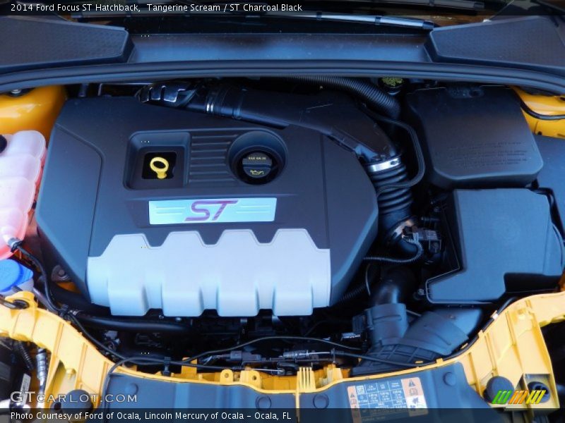 Tangerine Scream / ST Charcoal Black 2014 Ford Focus ST Hatchback