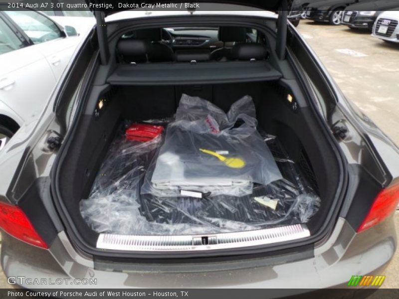 Dakota Gray Metallic / Black 2014 Audi A7 3.0T quattro Prestige