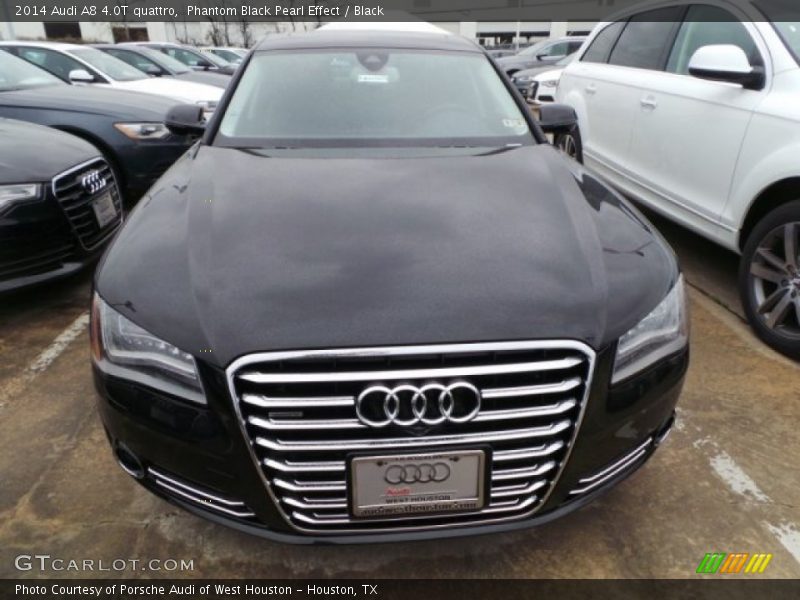Phantom Black Pearl Effect / Black 2014 Audi A8 4.0T quattro