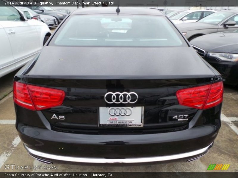 Phantom Black Pearl Effect / Black 2014 Audi A8 4.0T quattro