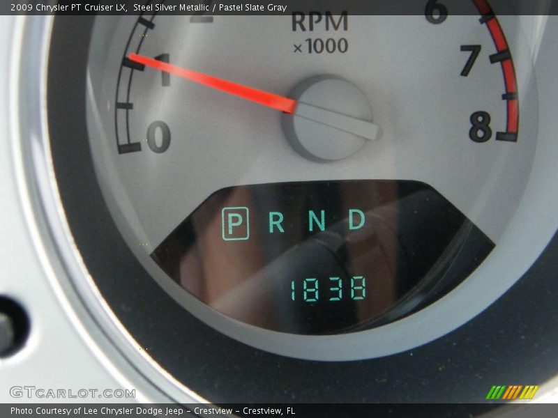 Steel Silver Metallic / Pastel Slate Gray 2009 Chrysler PT Cruiser LX