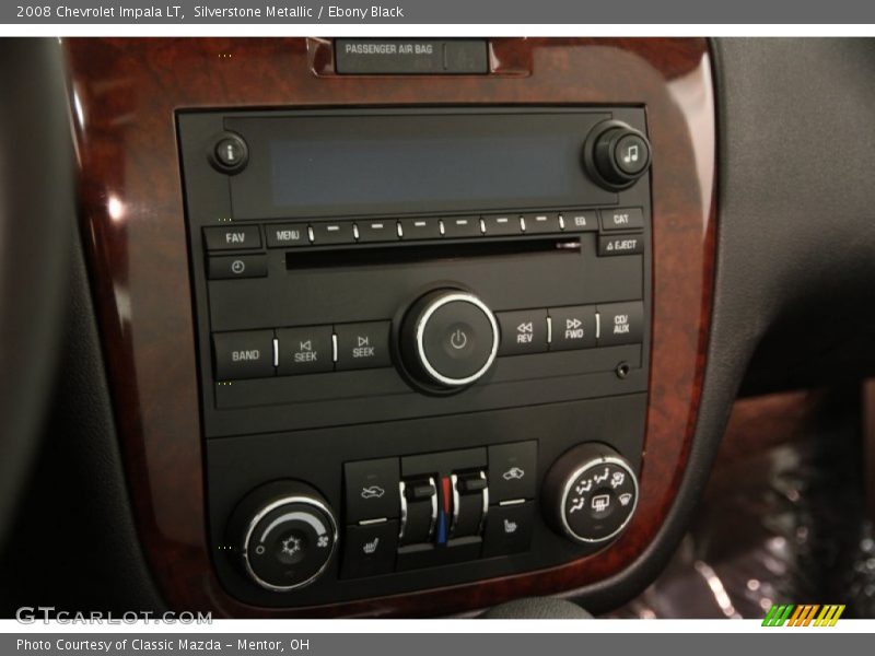Controls of 2008 Impala LT