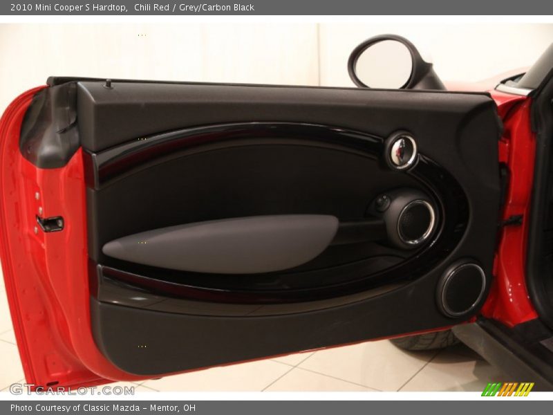Chili Red / Grey/Carbon Black 2010 Mini Cooper S Hardtop