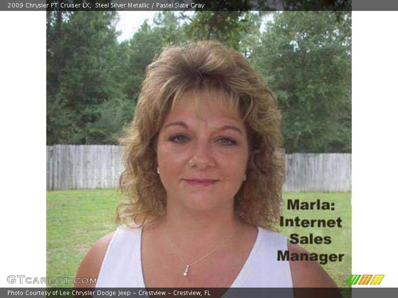 Steel Silver Metallic / Pastel Slate Gray 2009 Chrysler PT Cruiser LX