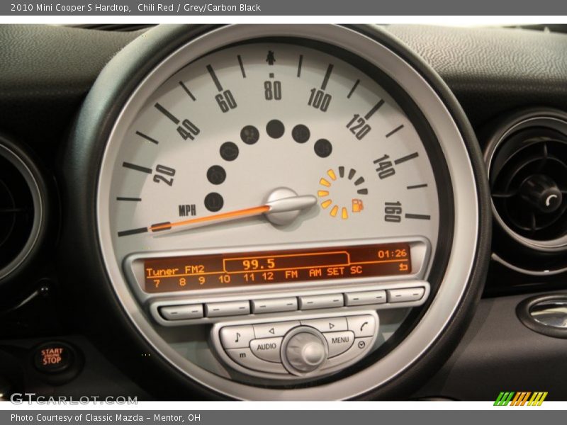 Chili Red / Grey/Carbon Black 2010 Mini Cooper S Hardtop