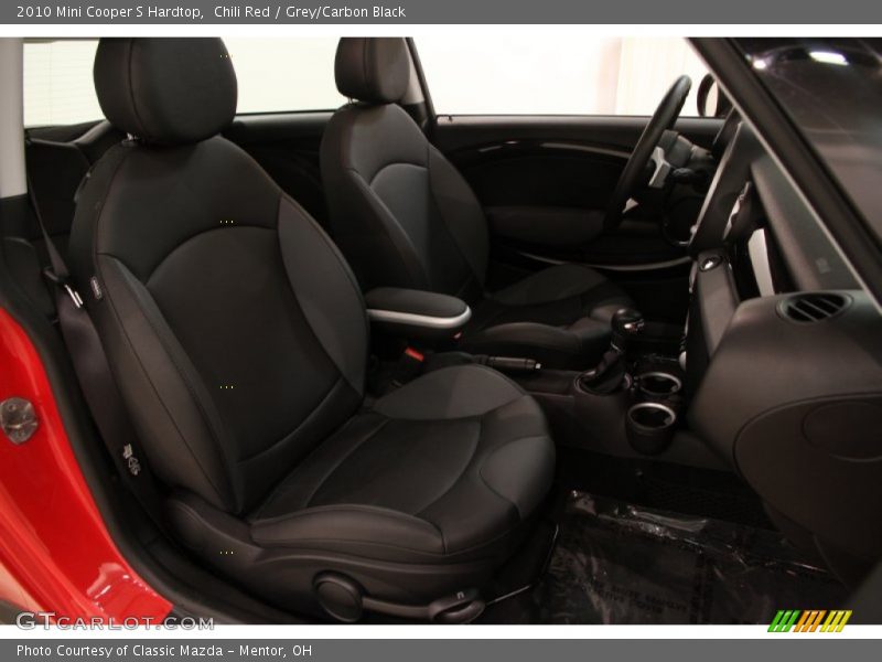 Chili Red / Grey/Carbon Black 2010 Mini Cooper S Hardtop