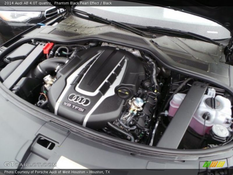  2014 A8 4.0T quattro Engine - 4.0 Liter Turbocharged FSI DOHC 32-Valve VVT V8