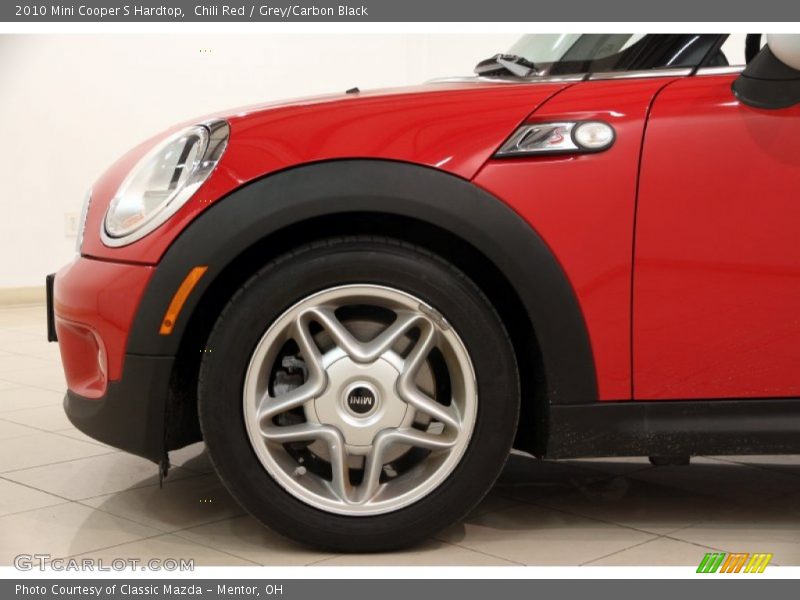 Chili Red / Grey/Carbon Black 2010 Mini Cooper S Hardtop