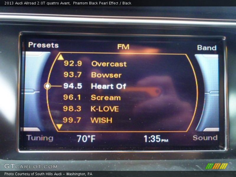 Phantom Black Pearl Effect / Black 2013 Audi Allroad 2.0T quattro Avant