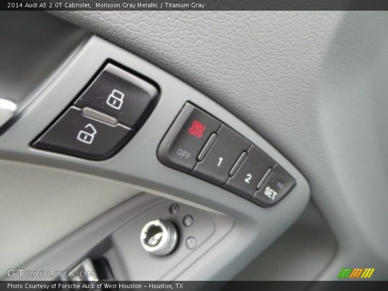 Controls of 2014 A5 2.0T Cabriolet
