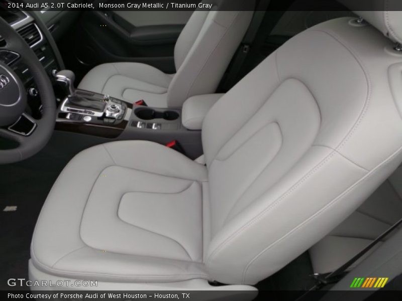 Front Seat of 2014 A5 2.0T Cabriolet