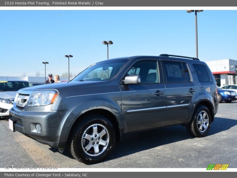 Polished Metal Metallic / Gray 2010 Honda Pilot Touring