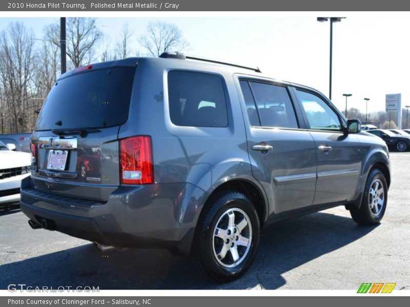 Polished Metal Metallic / Gray 2010 Honda Pilot Touring