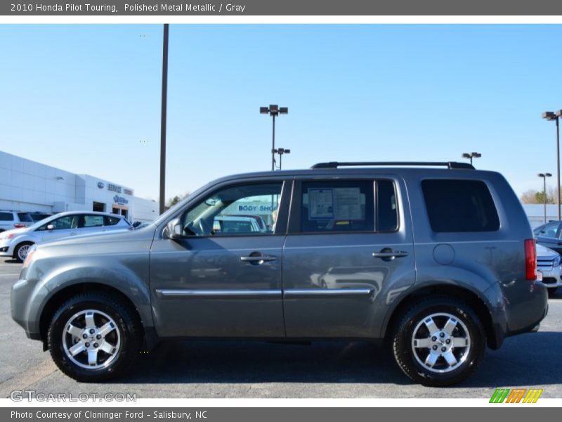 Polished Metal Metallic / Gray 2010 Honda Pilot Touring