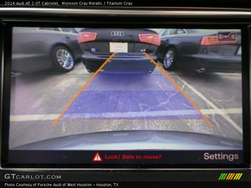 Monsoon Gray Metallic / Titanium Gray 2014 Audi A5 2.0T Cabriolet