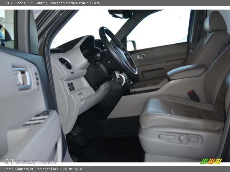 Polished Metal Metallic / Gray 2010 Honda Pilot Touring