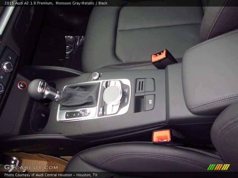 Monsoon Gray Metallic / Black 2015 Audi A3 1.8 Premium