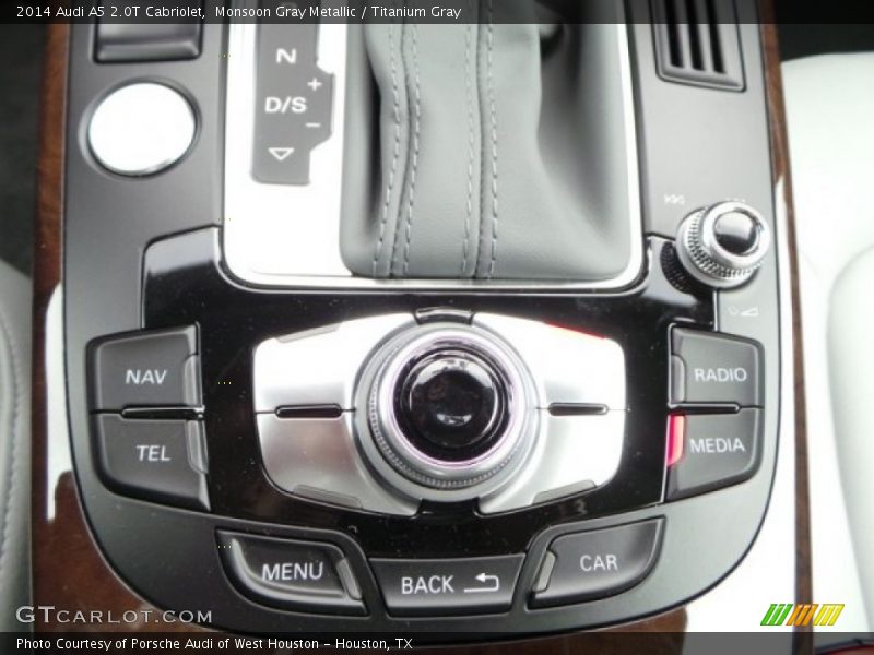 Controls of 2014 A5 2.0T Cabriolet