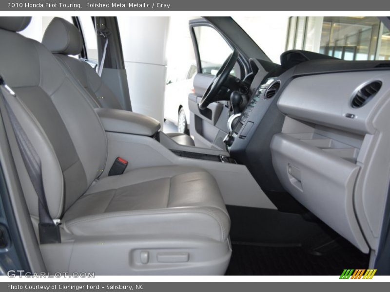 Polished Metal Metallic / Gray 2010 Honda Pilot Touring