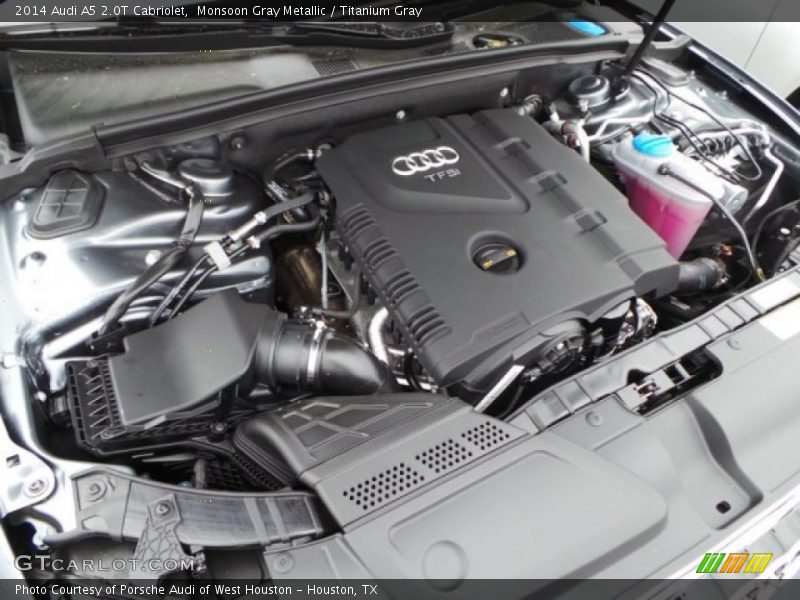  2014 A5 2.0T Cabriolet Engine - 2.0 Liter Turbocharged FSI DOHC 16-Valve VVT 4 Cylinder