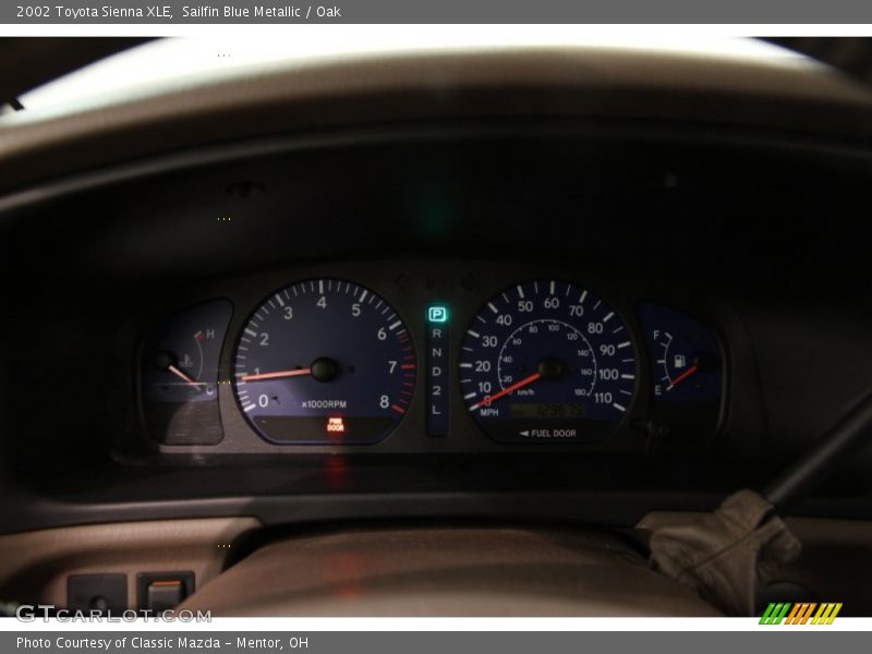  2002 Sienna XLE XLE Gauges