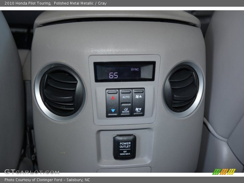 Polished Metal Metallic / Gray 2010 Honda Pilot Touring