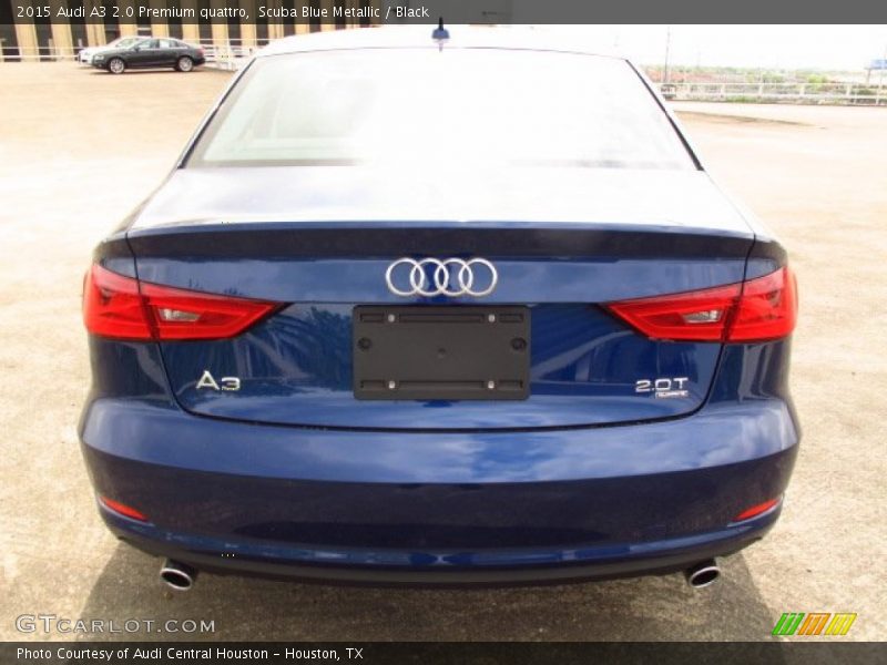 Scuba Blue Metallic / Black 2015 Audi A3 2.0 Premium quattro