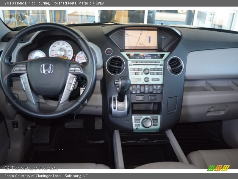 Polished Metal Metallic / Gray 2010 Honda Pilot Touring