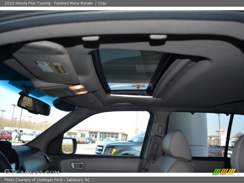Polished Metal Metallic / Gray 2010 Honda Pilot Touring