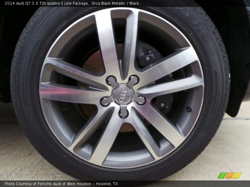  2014 Q7 3.0 TDI quattro S Line Package Wheel