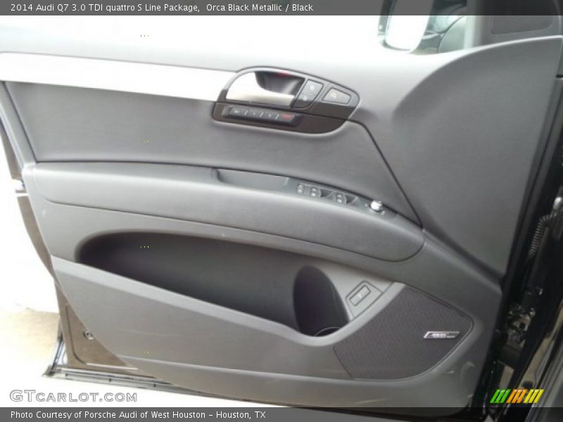 Orca Black Metallic / Black 2014 Audi Q7 3.0 TDI quattro S Line Package