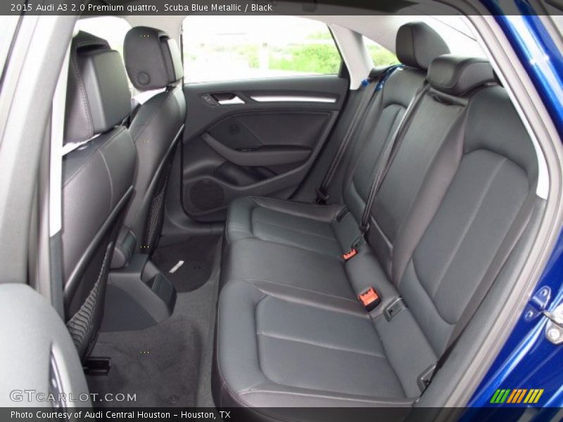 Scuba Blue Metallic / Black 2015 Audi A3 2.0 Premium quattro