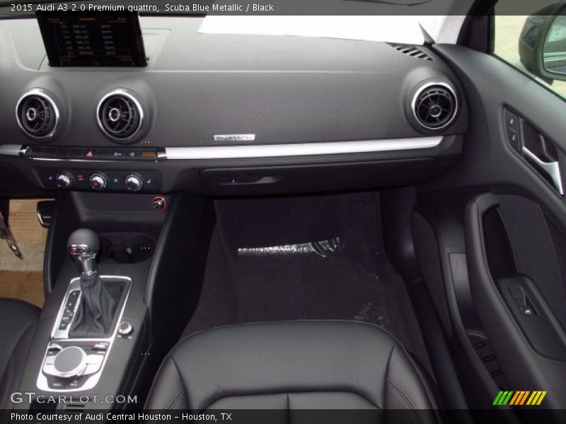 Scuba Blue Metallic / Black 2015 Audi A3 2.0 Premium quattro