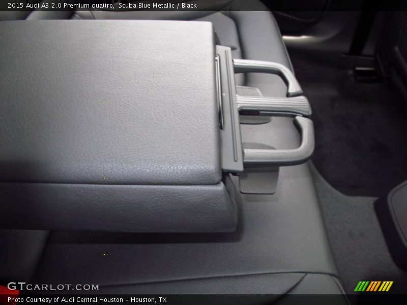 Scuba Blue Metallic / Black 2015 Audi A3 2.0 Premium quattro
