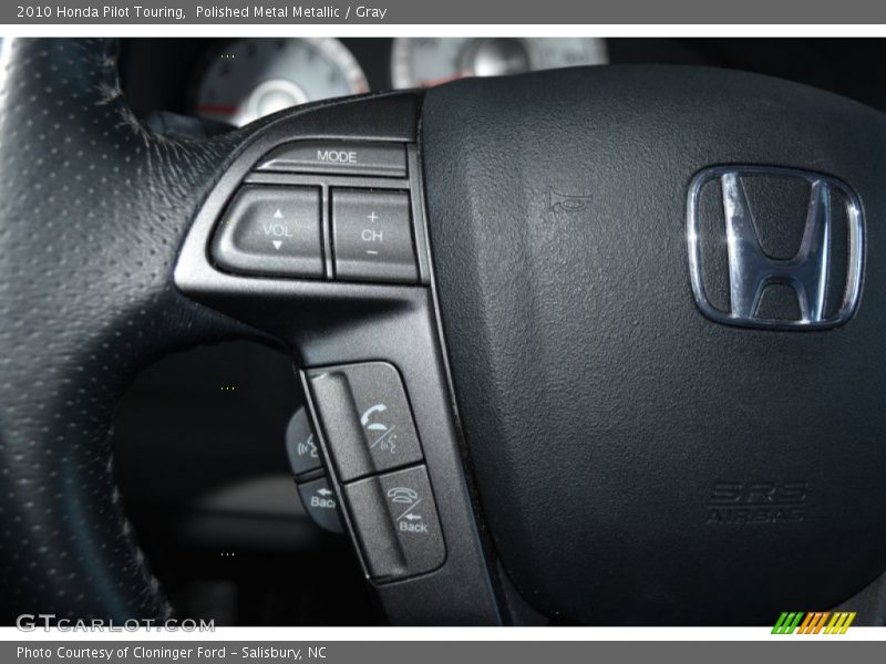 Polished Metal Metallic / Gray 2010 Honda Pilot Touring