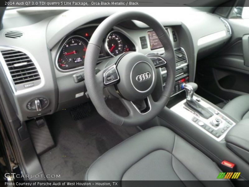  2014 Q7 3.0 TDI quattro S Line Package Black Interior