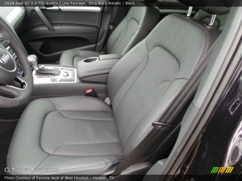 Orca Black Metallic / Black 2014 Audi Q7 3.0 TDI quattro S Line Package