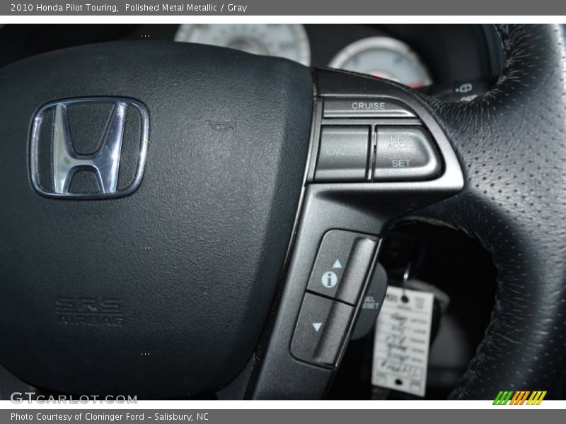 Polished Metal Metallic / Gray 2010 Honda Pilot Touring