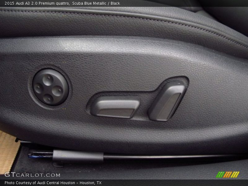 Scuba Blue Metallic / Black 2015 Audi A3 2.0 Premium quattro