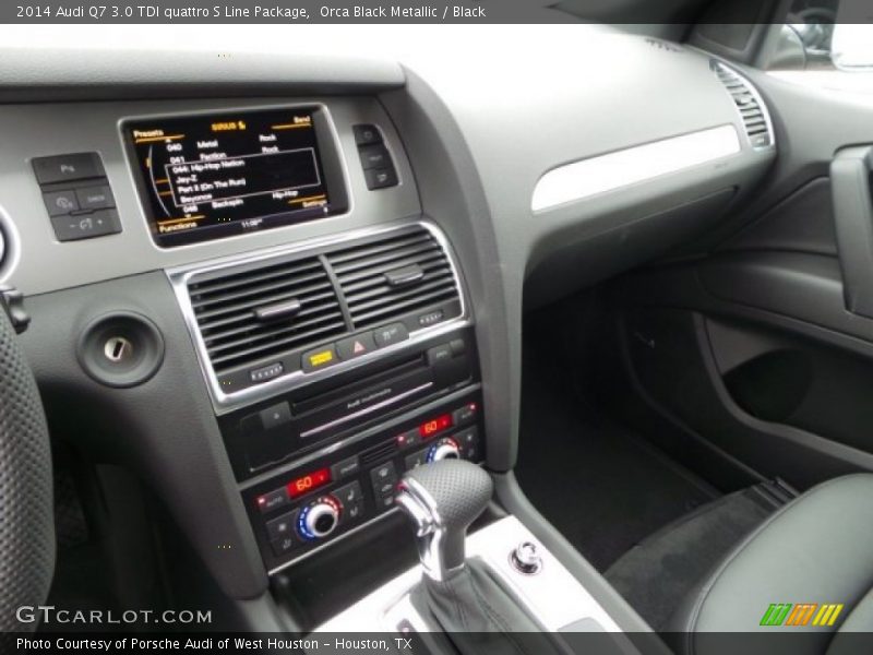 Orca Black Metallic / Black 2014 Audi Q7 3.0 TDI quattro S Line Package