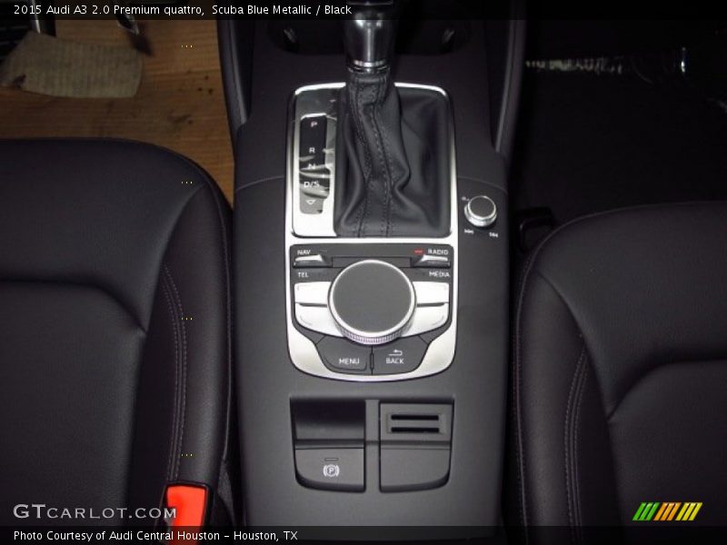 Scuba Blue Metallic / Black 2015 Audi A3 2.0 Premium quattro