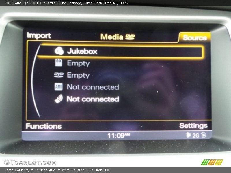 Orca Black Metallic / Black 2014 Audi Q7 3.0 TDI quattro S Line Package
