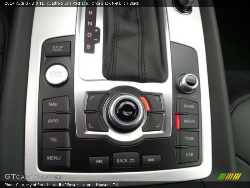 Orca Black Metallic / Black 2014 Audi Q7 3.0 TDI quattro S Line Package