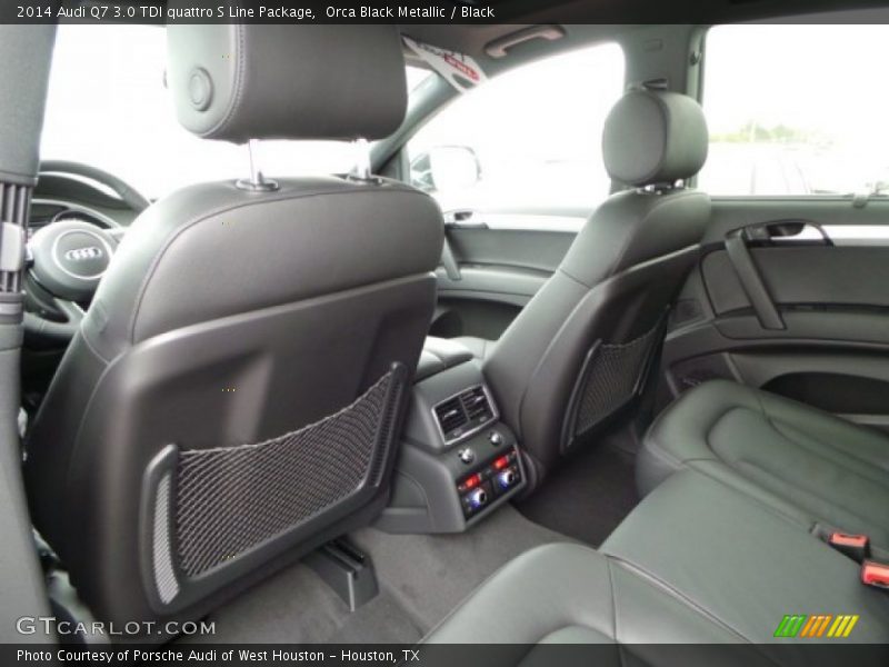 Orca Black Metallic / Black 2014 Audi Q7 3.0 TDI quattro S Line Package
