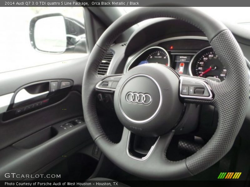  2014 Q7 3.0 TDI quattro S Line Package Steering Wheel